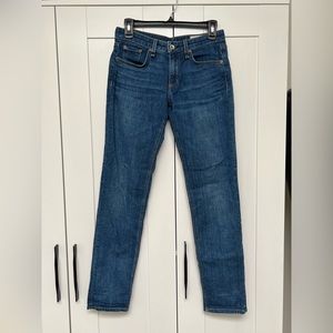 Rag & Bone New York Low-Rise Slim Boyfriend Jeans